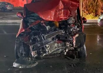 Cuatro heridos en aparatoso choque en ruta Victoria-Monterrey