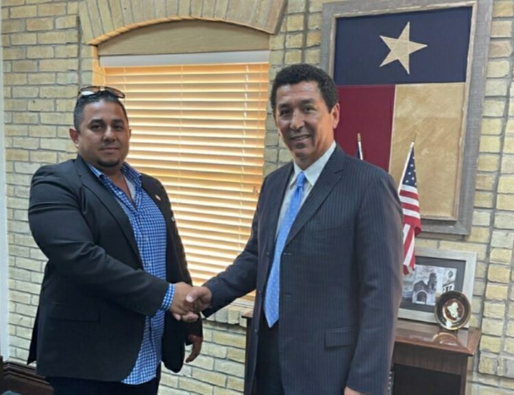 Sostiene Alcalde Mario López reunión de trabajo con autoridades de Hidalgo, Texas