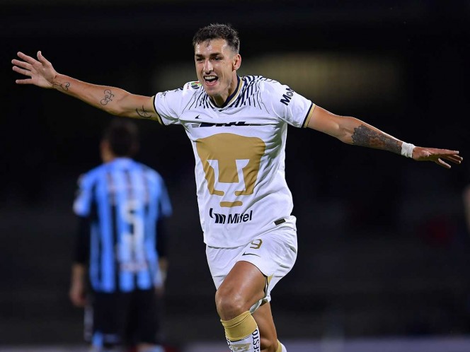 Pumas saca la cresta ante Querétaro y se acerca a puestos de repechaje