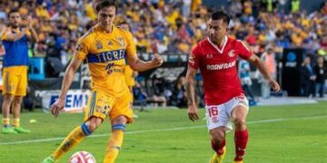 Tigres de la UANL se impone 3-1 a Diablos Rojos del Toluca