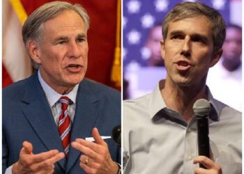 Abbott aumenta su ventaja sobre O’Rourke por gubernatura de Texas.