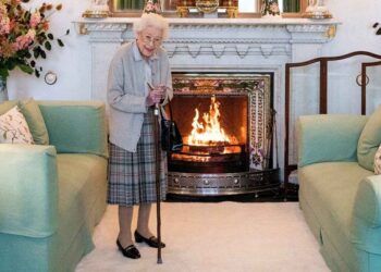 Esta fue la última foto en vida de la reina Isabel II de la Gran Bretaña