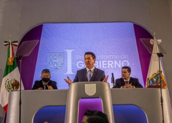 Rinde Mario López Primer Informe de Gobierno en Matamoros, Tamaulipas
