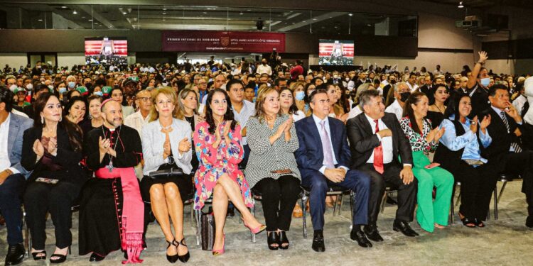 Rinde Mario López Primer Informe de Gobierno en Matamoros, Tamaulipas