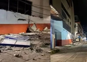 Deja sismo daños en centro de Uruapan, Michoacán
