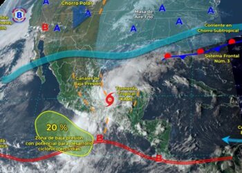 Tormenta tropical ‘Karl’ provocará lluvias en 11 estados, incluye Tamaulipas