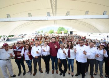 Celebran morenistas de Tamaulipas el 11 aniversario de su partido