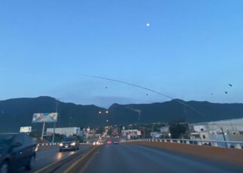 La luna de octubre es la más bella; hasta en los amaneceres de Cd. Victoria