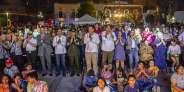 Pide Alcalde Mario López tener confianza en Gobierno de AVA, al inaugurar Festival Internacional de Otoño