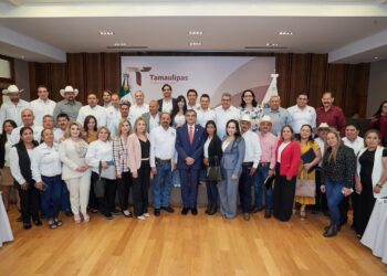 Dialoga Américo Villarreal con 43 alcaldes; presentará necesidades de Tamaulipas a AMLO