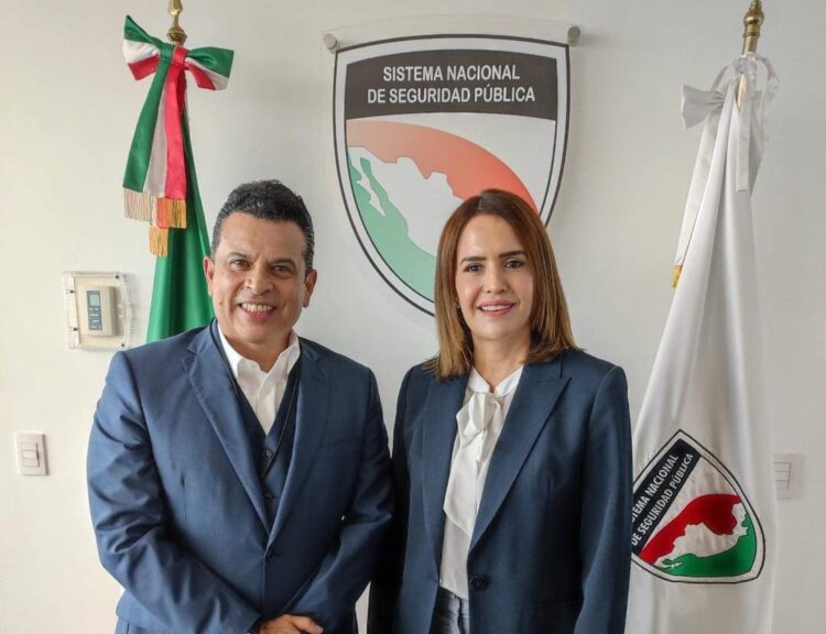 Dialoga alcalde Eduardo Gattás con funcionarios federales para mejorar seguridad de Victoria