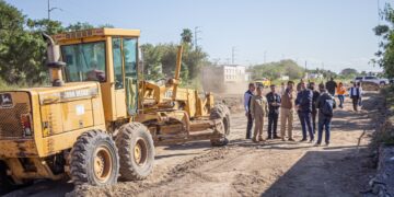 Supervisa Alcalde Mario López avances de obras en Matamoros