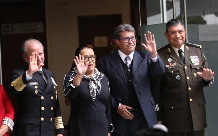 Con estrategia, se han afectado estructuras criminales, afirma titular de SSPC ante pleno del senado