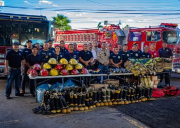 Recibe más equipamiento el Cuerpo de Bomberos de Matamoros
