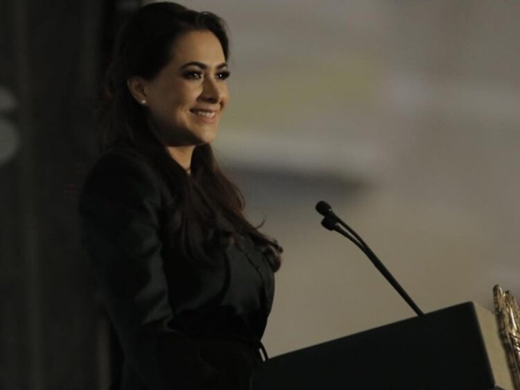 Tere Jiménez rinde protesta como gobernadora de Aguascalientes