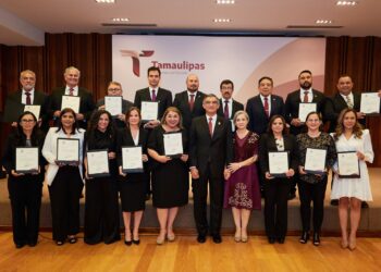 Entregan 15 nombramientos al nuevo Gabinete Gubernamental de Tamaulipas