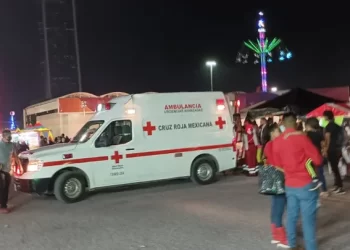 A punto de infartarse empleado en la Feria