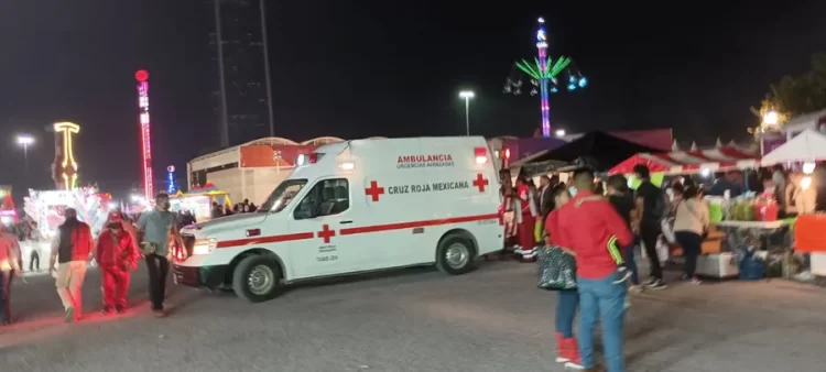 A punto de infartarse empleado en la Feria