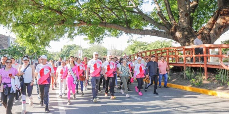 Impulsa DIF Tamaulipas estilos de vida saludables contra el cáncer de mama