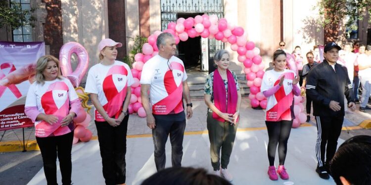 Impulsa DIF Tamaulipas estilos de vida saludables contra el cáncer de mama