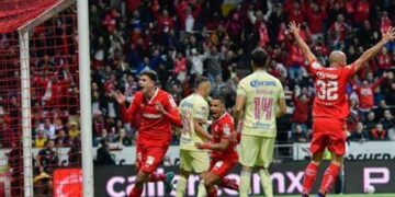 Toluca doblega 3-2 al América y pasó a la final de la Liga MX