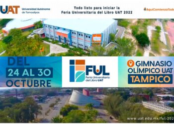 Todo listo para el arranque de la Feria Universitaria del Libro UAT 2022