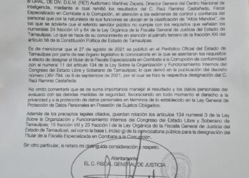 Pide Irving Barrios renuncia del Fiscal Anticorrupción por reprobar examen de confianza