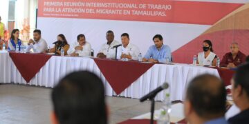 Instala gobierno de Tamaulipas mesa de apoyos para atender a migrantes en Reynosa