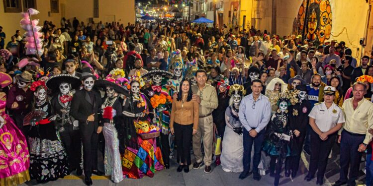 Inauguran “Festival de la Huesuda 2022” en Matamoros; cientos de familias abarrotan la Calle 9