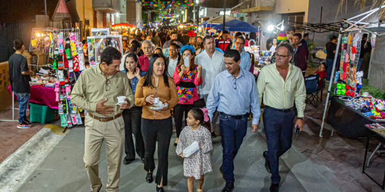 Inauguran “Festival de la Huesuda 2022” en Matamoros; cientos de familias abarrotan la Calle 9