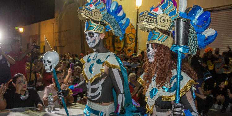 Inauguran “Festival de la Huesuda 2022” en Matamoros; cientos de familias abarrotan la Calle 9