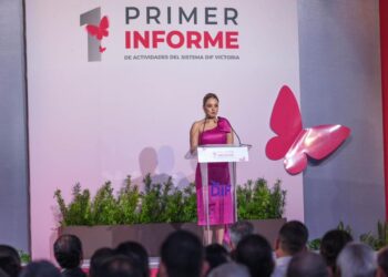 Rinde Sra. Lucía Rodríguez primer informe anual de labores en DIF-Victoria