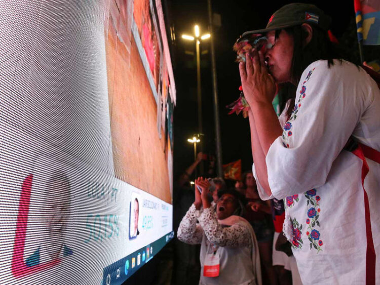 Lula gana elección presidencial de Brasil en segunda vuelta