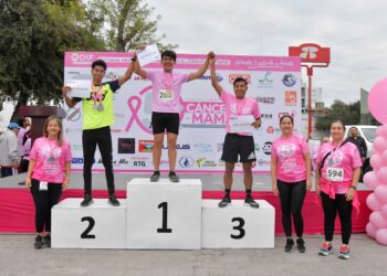 Realiza DIF Matamoros Carrera 5k “Juntos Contra el Cáncer de Mama” en apoyo a mujeres vulnerables.