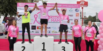 Realiza DIF Matamoros Carrera 5k “Juntos Contra el Cáncer de Mama” en apoyo a mujeres vulnerables.