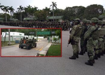 Fuerza de Tarea por México llega a Tamaulipas con 600 elementos de Sedena