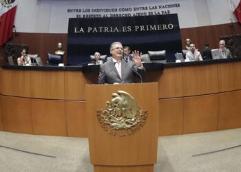 Expone titular de SRE ante pleno del Senado estado de la política exterior mexicana
