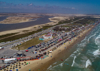  Playa Bagdad de Matamoros está libre de marea roja