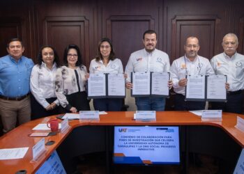 Firma UAT convenio para el desarrollo de proyectos de impacto ambiental