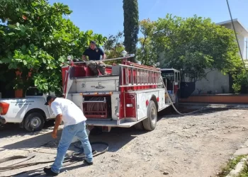 Se incendia casa en la Col. Lázaro Cárdenas de Cd. Victoria