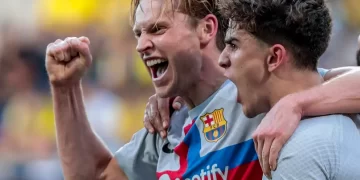 Frenkie de Jong se perderá el juego ante el Inter por lesión