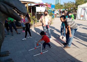 Promueve Deportes del Municipio lazo afectivo entre padres e hijos