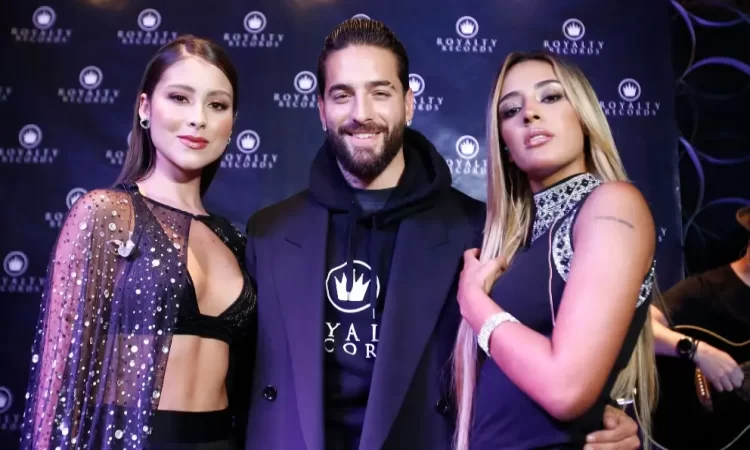 Maluma lanza en Medellín su sello discográfico con dos artistas colombianas