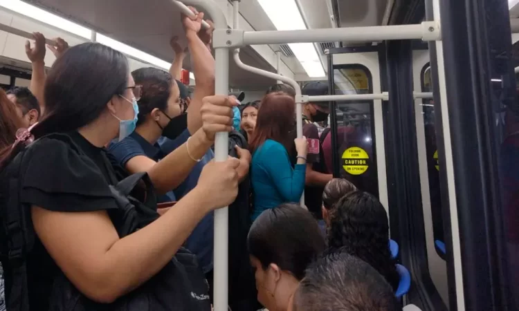 Falla otra vez el Metro