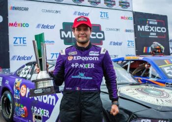 El Sidral Aga Racing Team, volvió al podio de NASCAR Challenge con Marco Marín en Querétaro