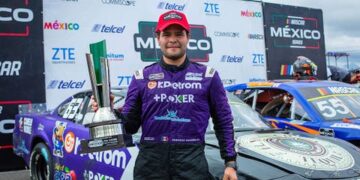 El Sidral Aga Racing Team, volvió al podio de NASCAR Challenge con Marco Marín en Querétaro