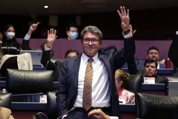 Grupo de 87 Senadores respaldan a Ricardo Monreal en contra de ataques políticos