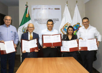Firma Gobierno de Cd. Victoria convenio con el INAH.