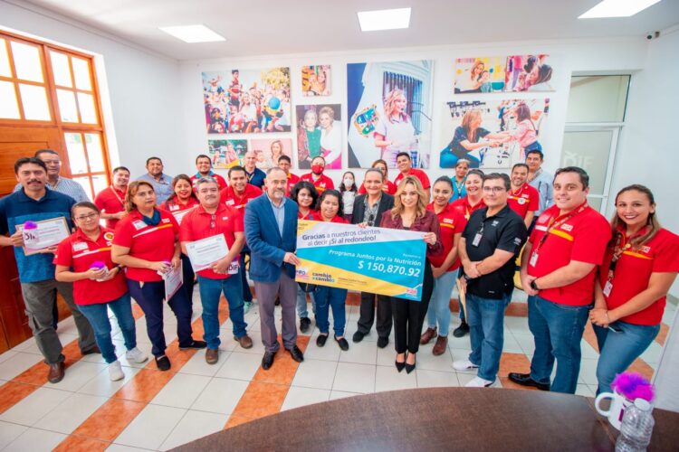 Ilumina DIF Victoria fundación Cachito de Luz con donativo de Oxxo