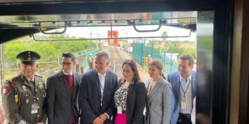 Arranca en Nuevo Laredo II Puente Ferroviario Internacional de KCSM y consolida liderazgo de Tamaulipas en Comercio Exterior